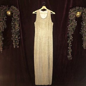 Vintage Beaded Scala Dress